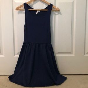 Navy Mini Dress